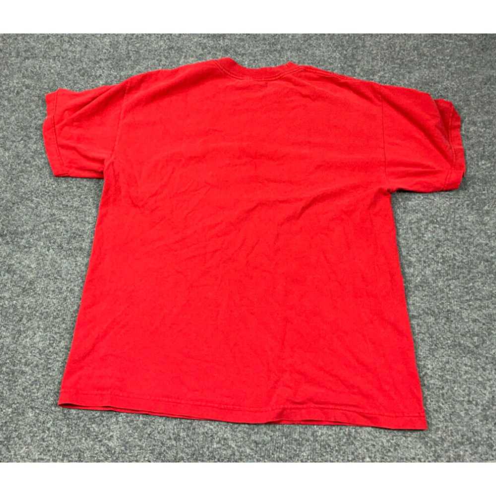 Logo 7 VTG 90s USMC Logo Print Red T-Shirt Adult … - image 2