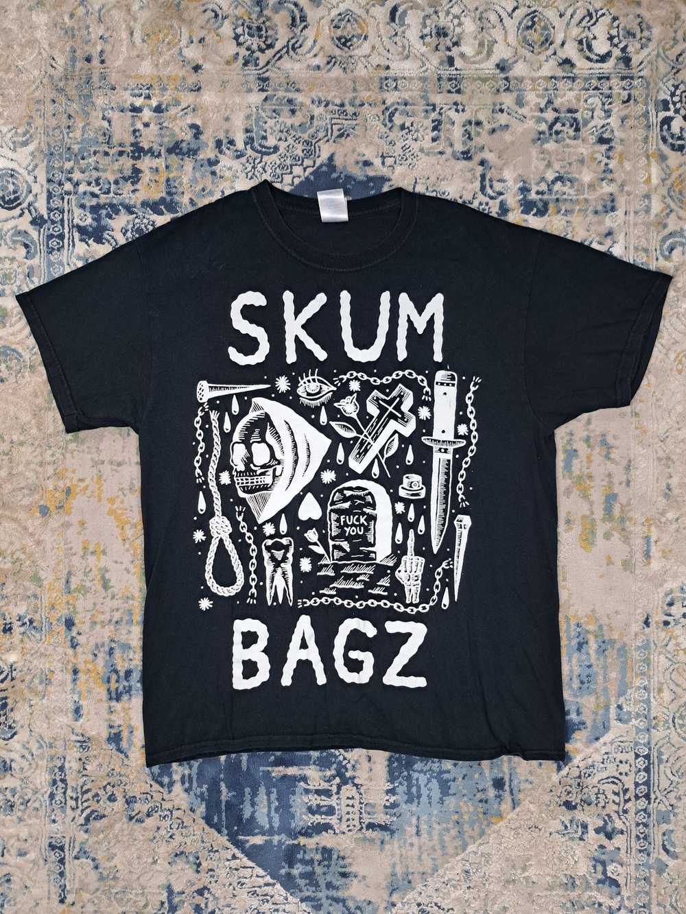 Rare × Streetwear × Vintage Skum Bagz Fuck You Me… - image 1