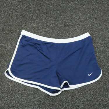 Nike Nike Shorts Womens Large Blue & White Runnin… - image 1