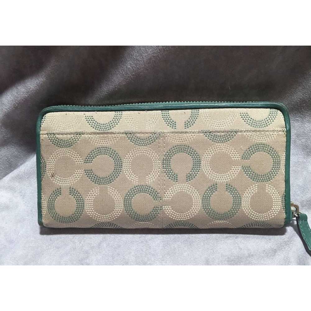 Coach Coach Ashley Dotted OP Art Zip Wallet - image 11