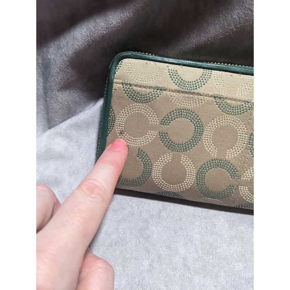 Coach Coach Ashley Dotted OP Art Zip Wallet - image 12