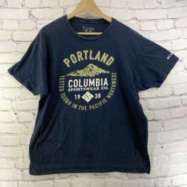 Vintage Columbia Sportswear Shorts Mens Sz XL Blu… - image 1