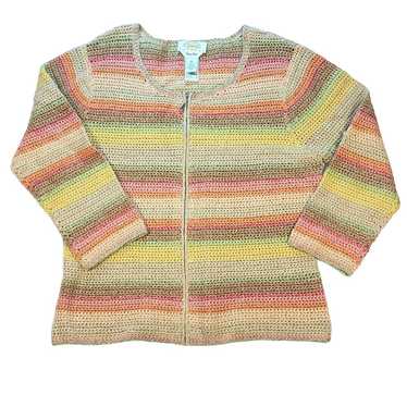 Talbots Hand Knit Cardigan Sweater - M