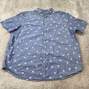 Vintage Foundry Comfort Stretch Button-Down Shirt… - image 1