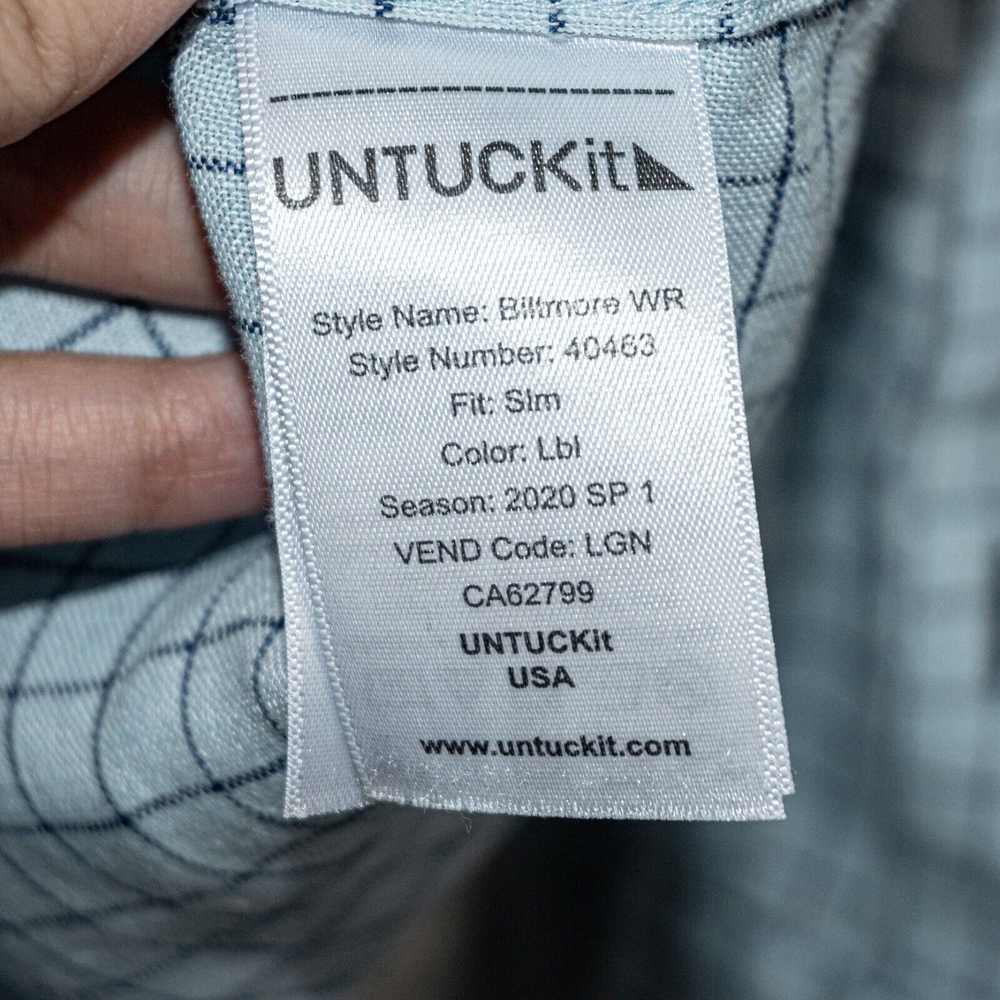 UNTUCKit UNTUCKit Slim fit wrinkle Resistant Line… - image 6