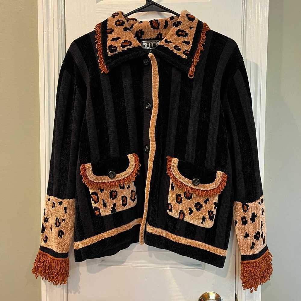 Berek Vintage animal blazer size M - image 1