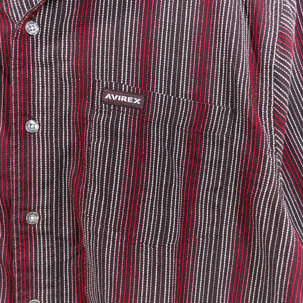 Avirex × Streetwear × Vintage Avirex Striped Text… - image 4