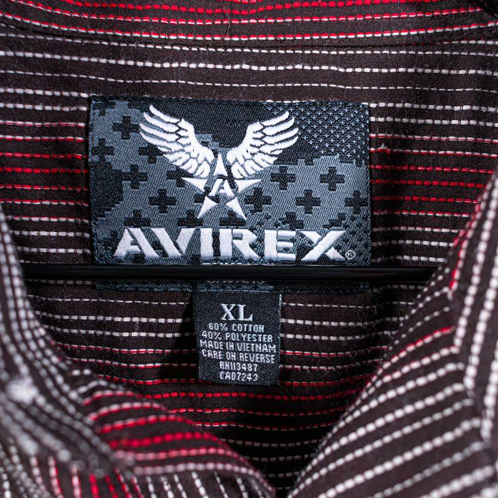 Avirex × Streetwear × Vintage Avirex Striped Text… - image 6