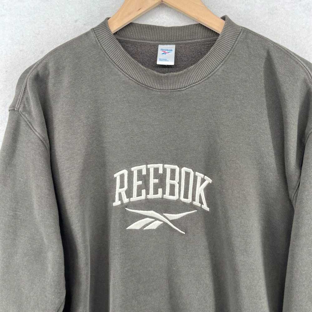 Reebok REEBOK Sweatshirt Mens S Fleece Cotton Str… - image 3