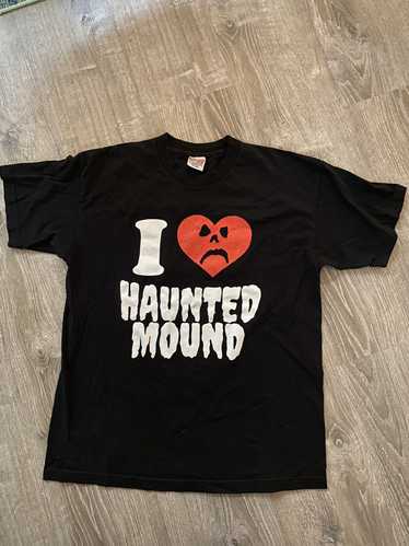 Haunted Mound Authentic I Love Haunted Mount T-Shi