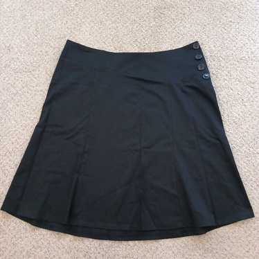 Vintage Lane Bryant Skirt Size 18 Black Midi Trum… - image 1