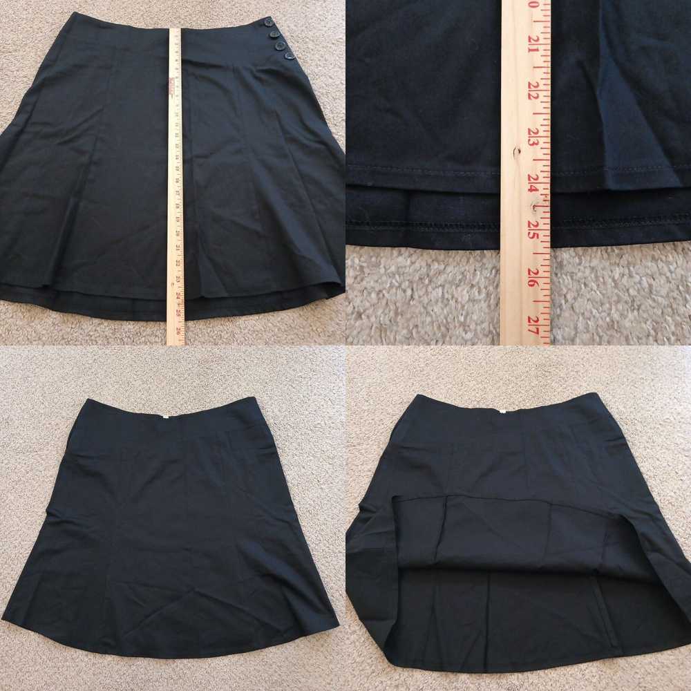 Vintage Lane Bryant Skirt Size 18 Black Midi Trum… - image 4