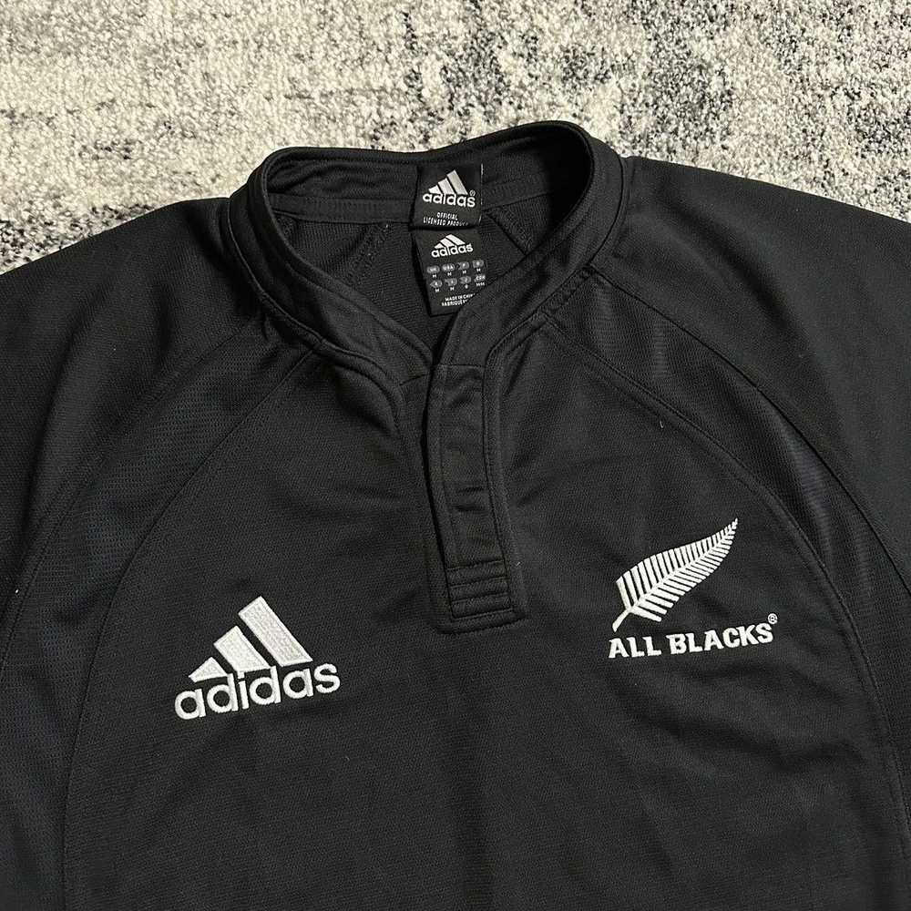 Adidas × Jewelry × Vintage Adidas All Blacks Rugb… - image 3