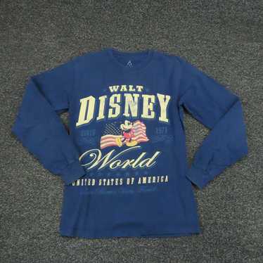Disney Disneyland Shirt Adult Small Blue United S… - image 1