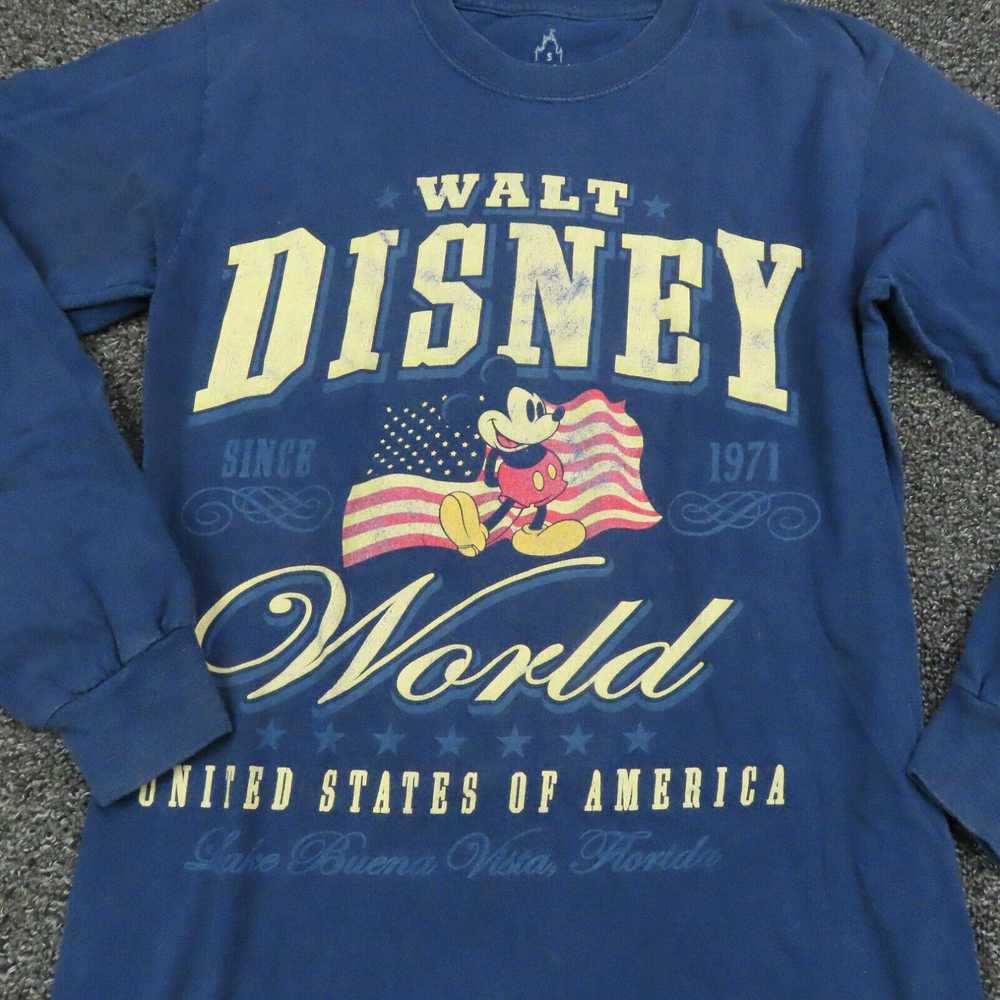 Disney Disneyland Shirt Adult Small Blue United S… - image 2