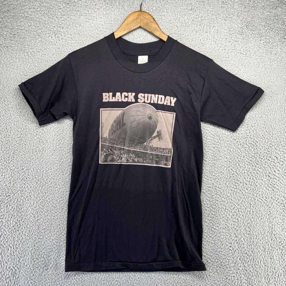 Vintage Vintage Black Sunday Super Bowl Shirt Men… - image 1