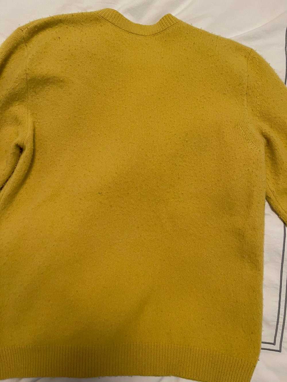 Paul Smith Yellow Lambswool Sweater - image 2