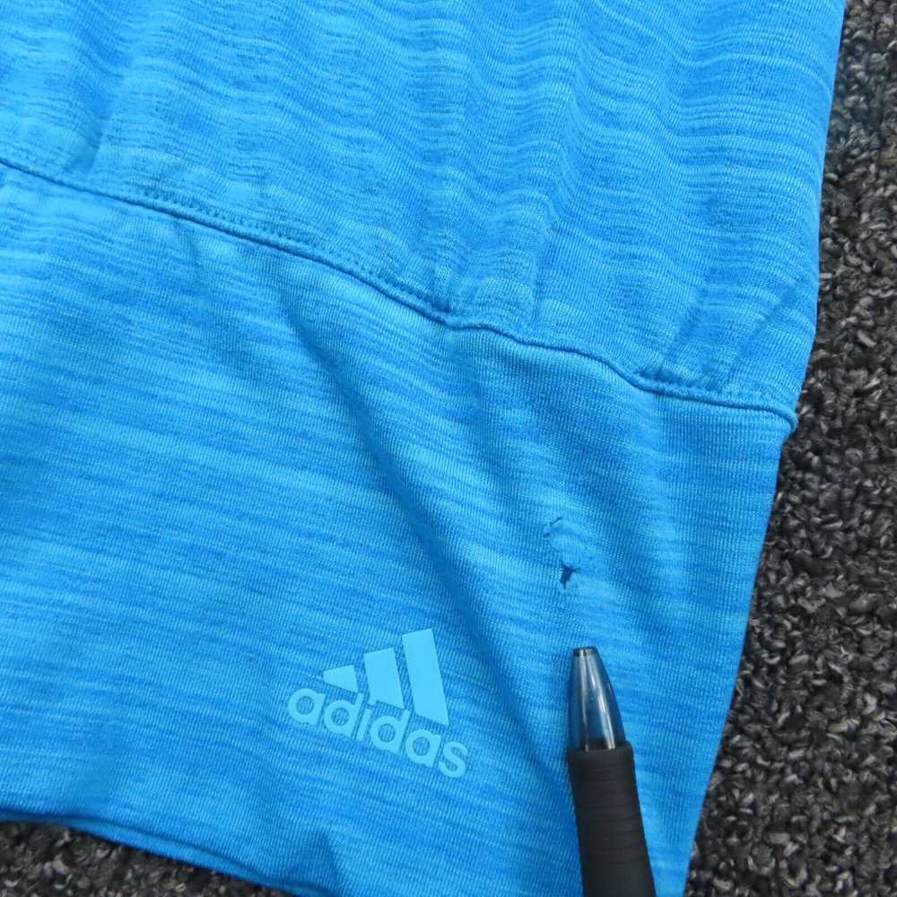 Adidas Adidas Hoodie Womens Medium Blue Climalite… - image 2
