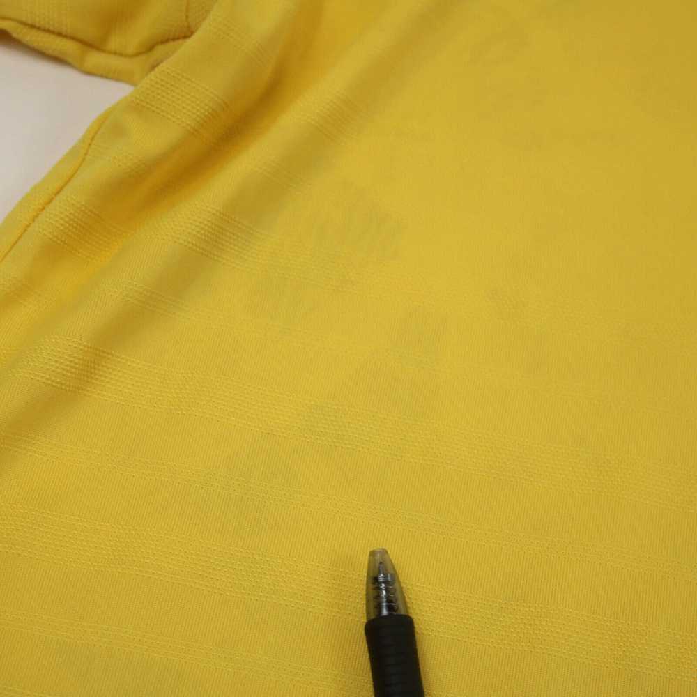 Adidas Adidas Golf Shirt Adult 2XL Yellow Short S… - image 2