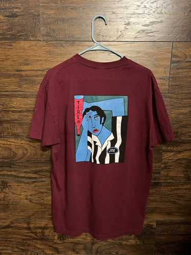 Designer Tired Skateboard T-shirt Joe Sad Referee 