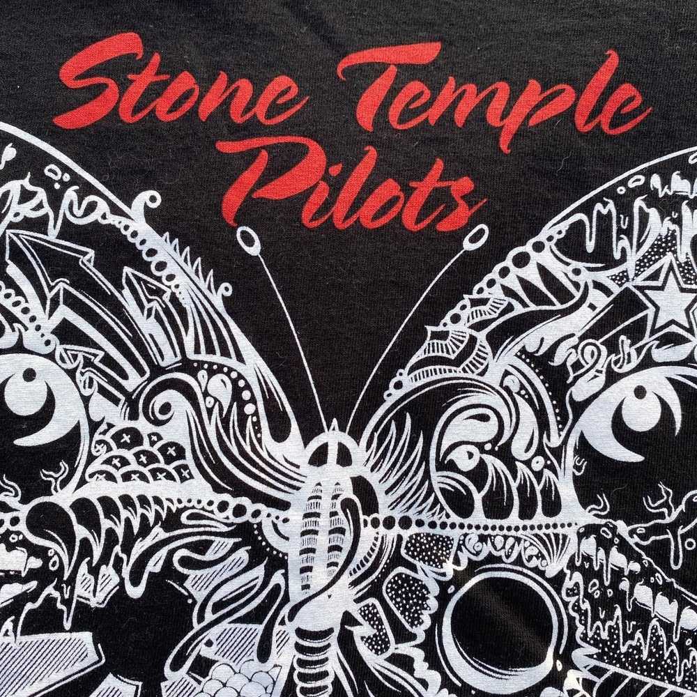 Band Tees Stone Temple Pilots Black Butterfly Ban… - image 2