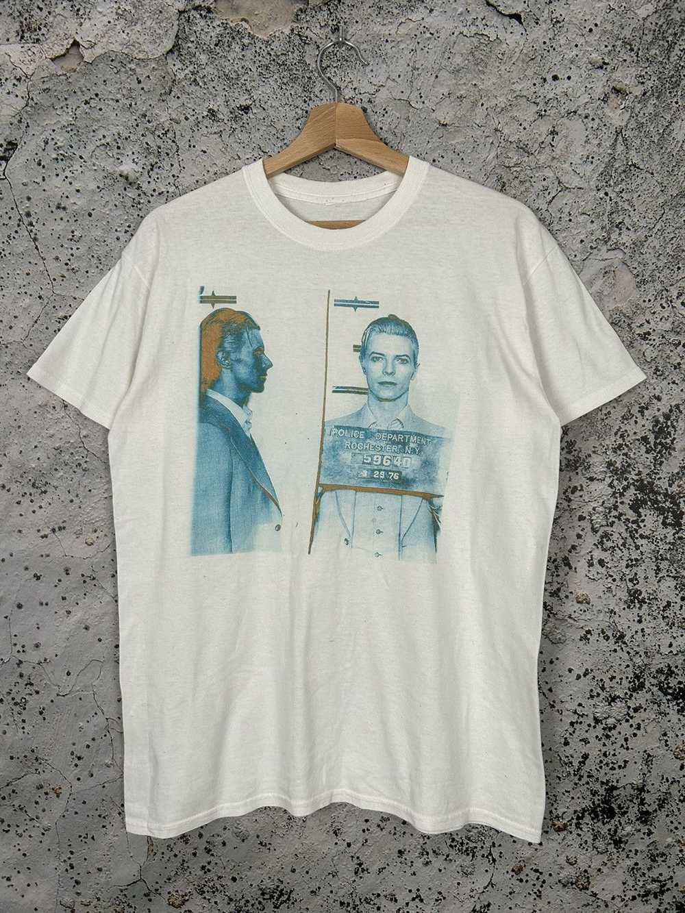 Band Tees × Rock T Shirt × Vintage Vintage David … - image 1