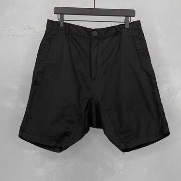 Oak NYC OAK NYC Black Cotton Twill Chino Shorts - image 1