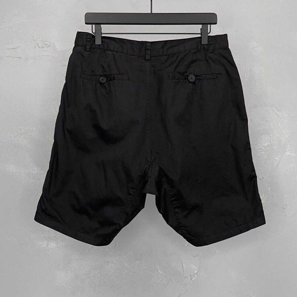 Oak NYC OAK NYC Black Cotton Twill Chino Shorts - image 4