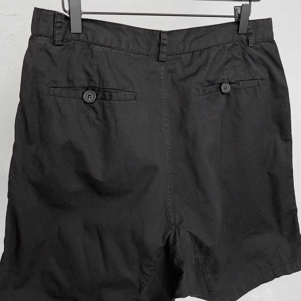 Oak NYC OAK NYC Black Cotton Twill Chino Shorts - image 5