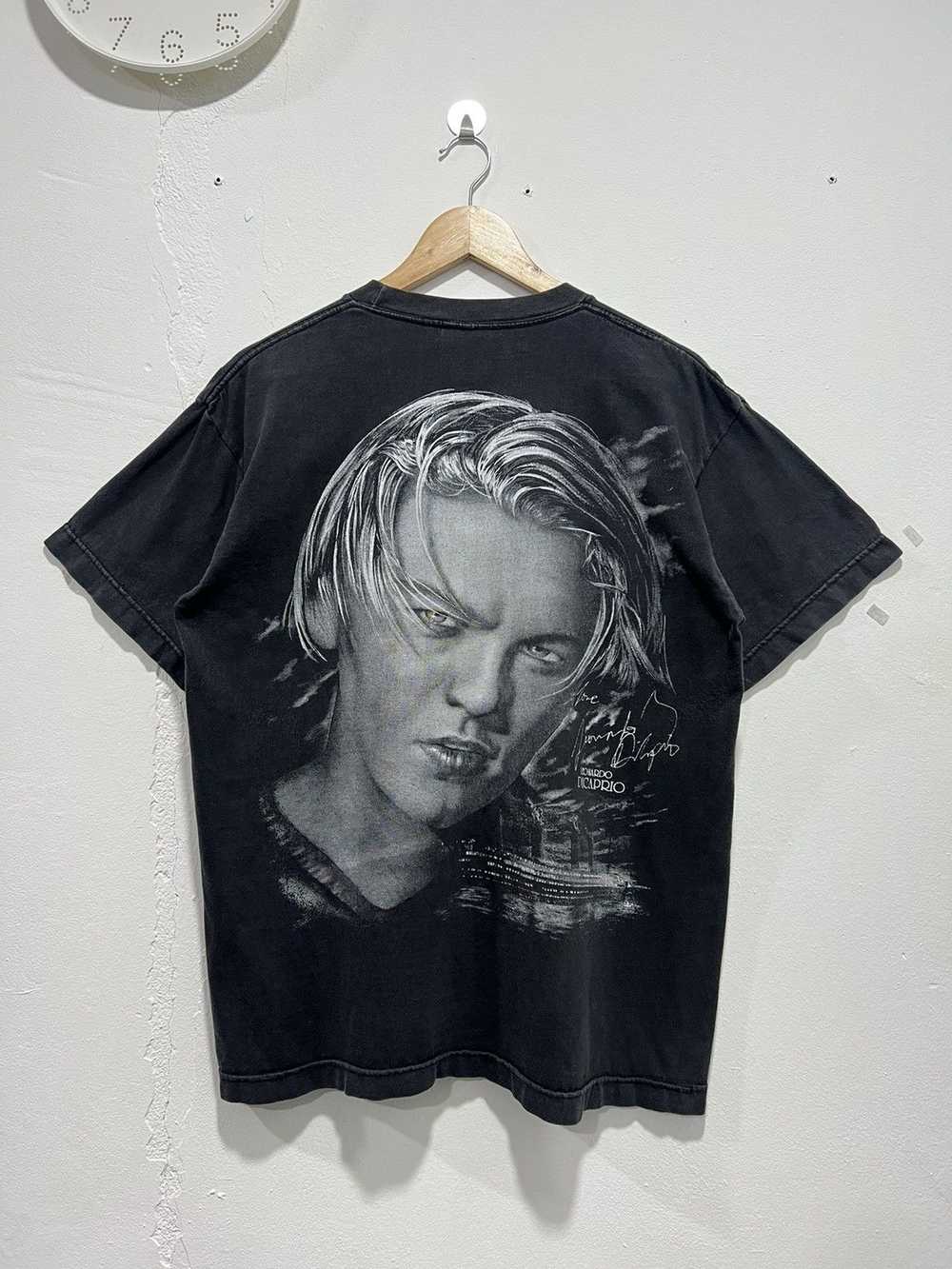 Vintage Vintage 90s Leonardo Dicaprio Big Faces W… - image 7