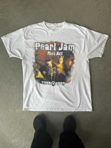 Vintage Pearl Jam Riot Act Tour Tee 2003