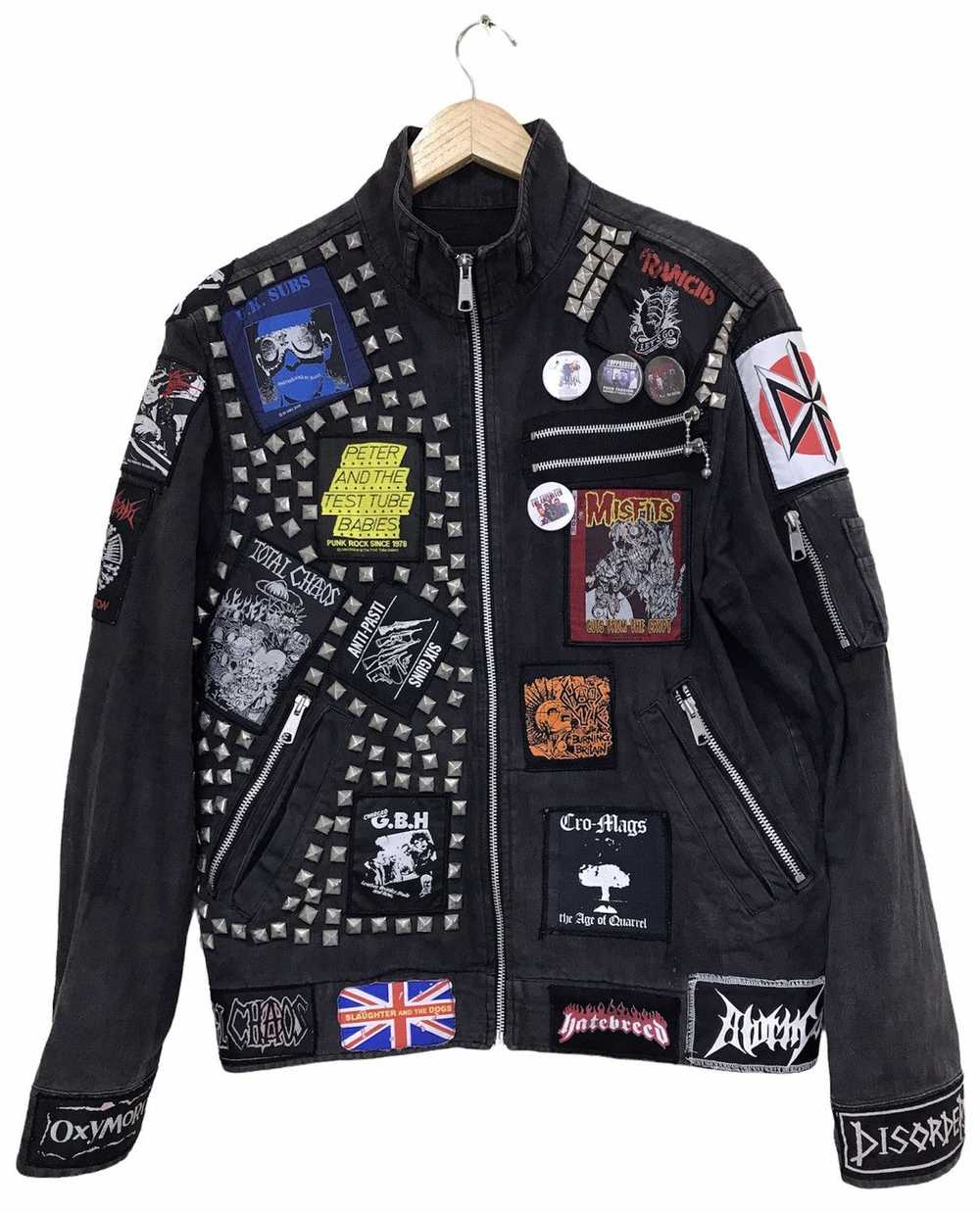 Japanese Brand × Misfits × Rock Band Jacket punk…… - image 2