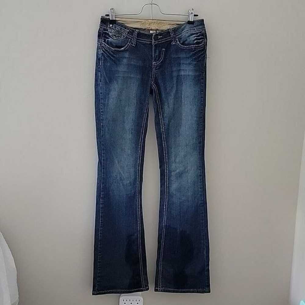 Dereon jeans low rise Size 3/4 - image 1