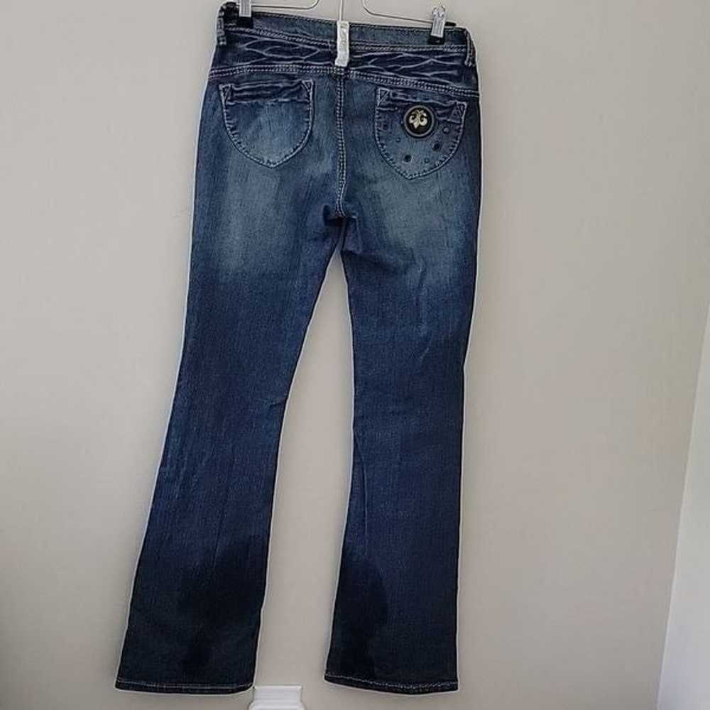 Dereon jeans low rise Size 3/4 - image 4