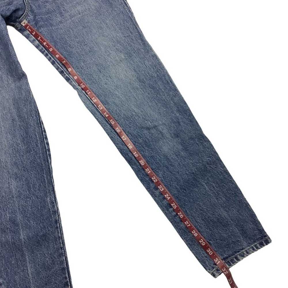 Vintage Zena Mom Jeans Blue Denim High Rise 27X32… - image 10