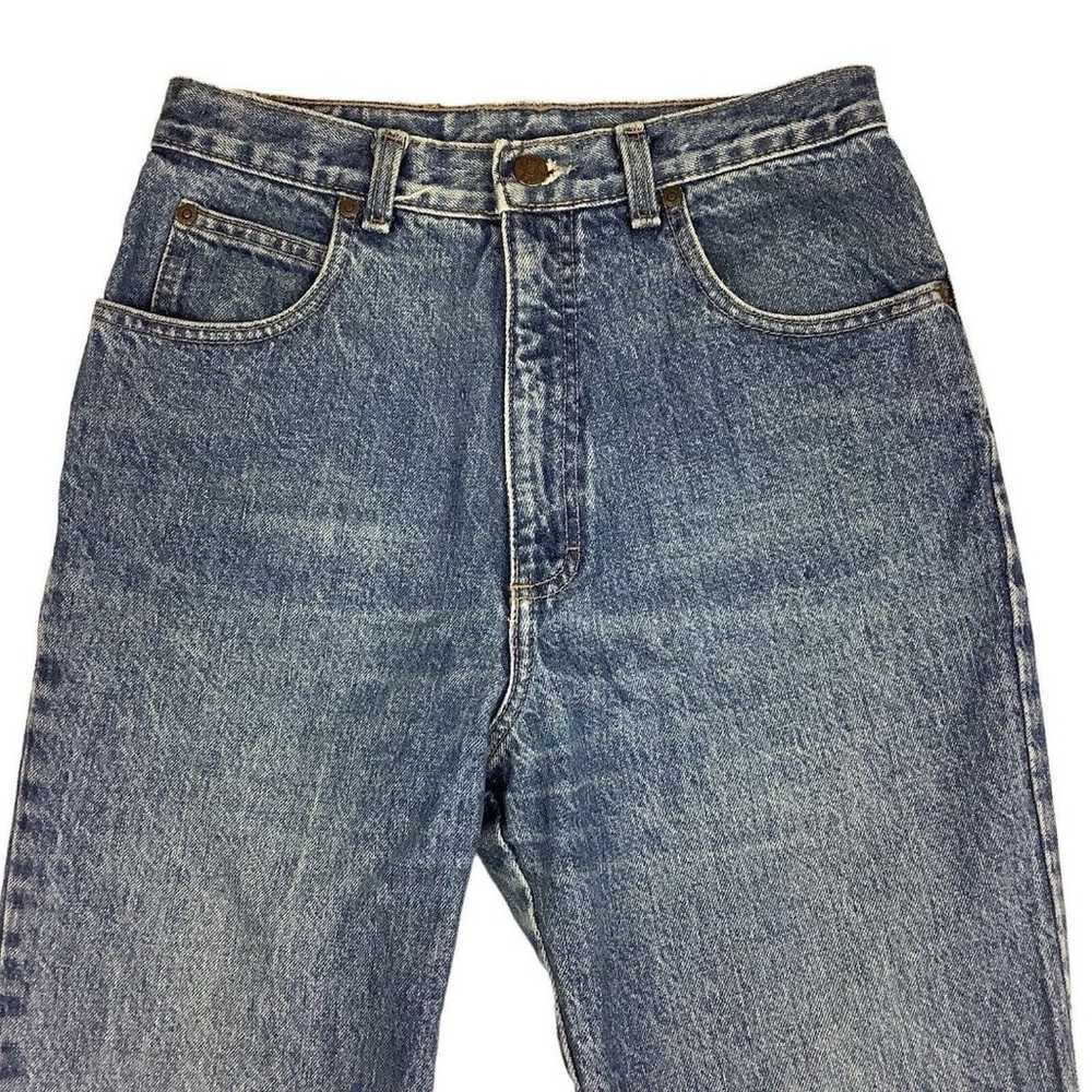 Vintage Zena Mom Jeans Blue Denim High Rise 27X32… - image 2