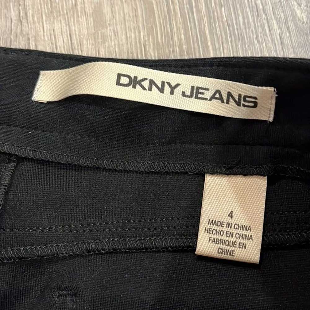 Y2K Vintage DKNY JEANS ponte knit bootcut flare i… - image 3