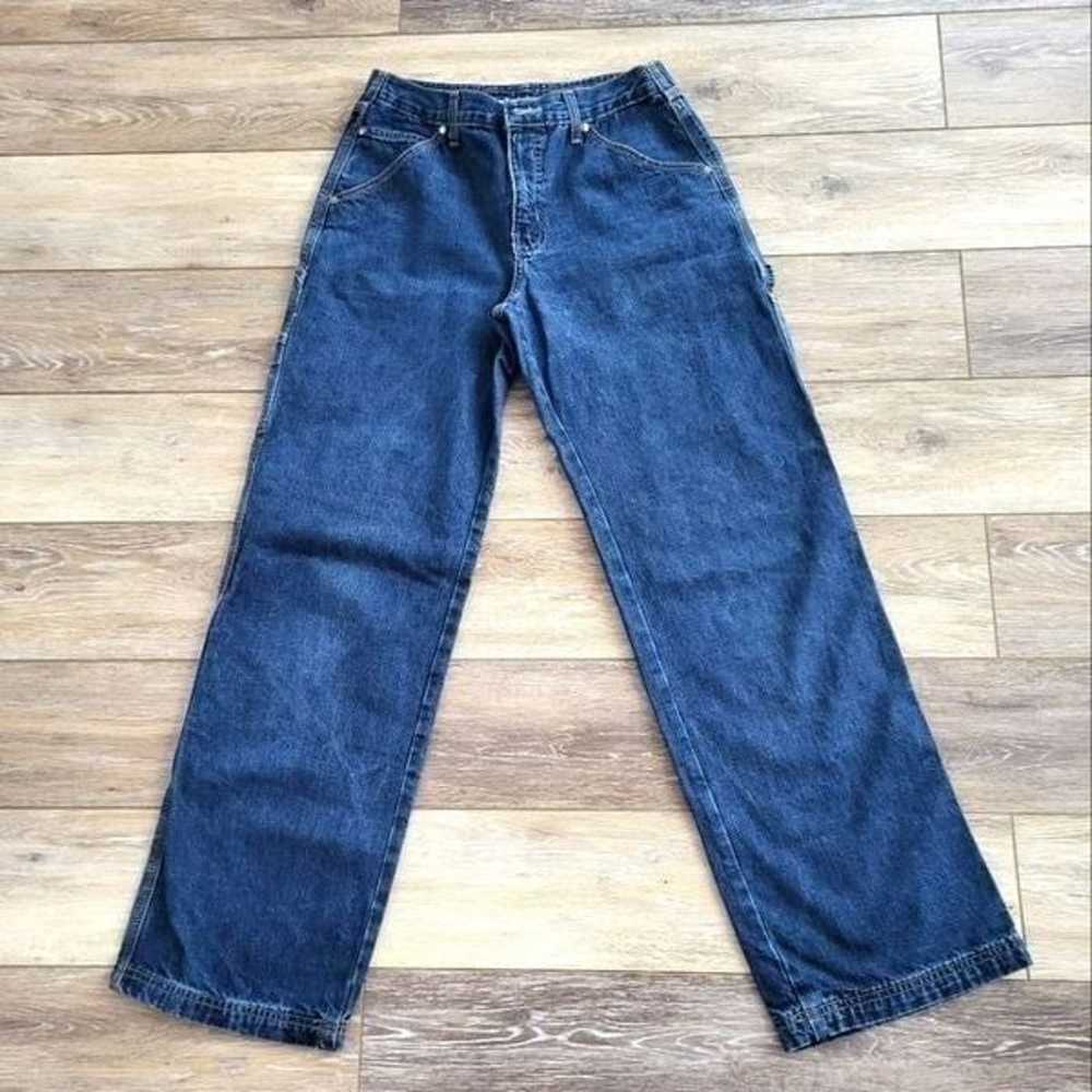Hydraulic 7/8 preshrunk stonewashed blue jeans 10… - image 1
