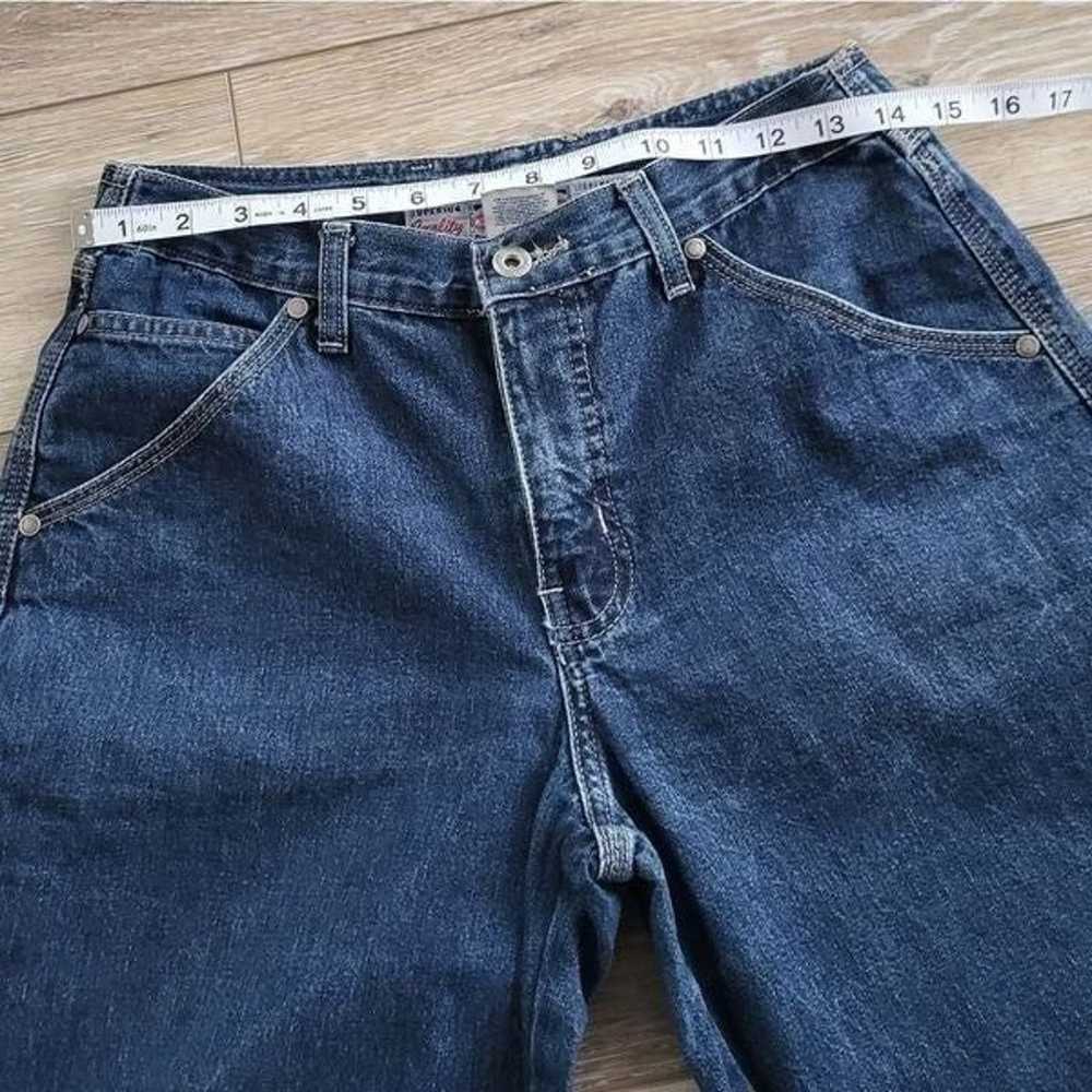 Hydraulic 7/8 preshrunk stonewashed blue jeans 10… - image 2