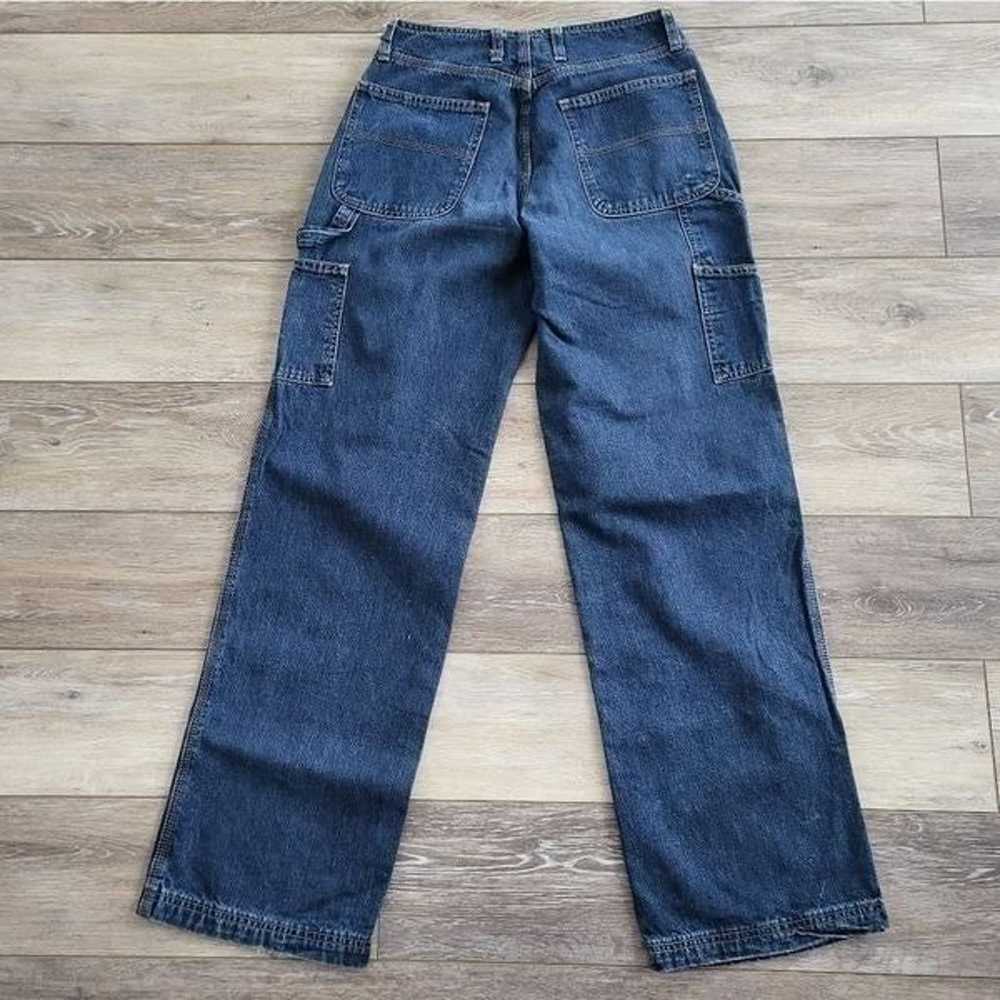 Hydraulic 7/8 preshrunk stonewashed blue jeans 10… - image 6