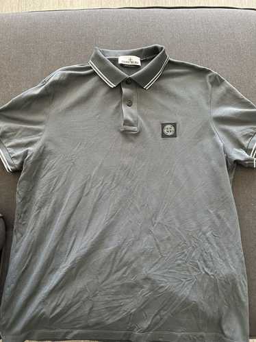 Stone Island Men's Cotton-Blend Polo Shirt