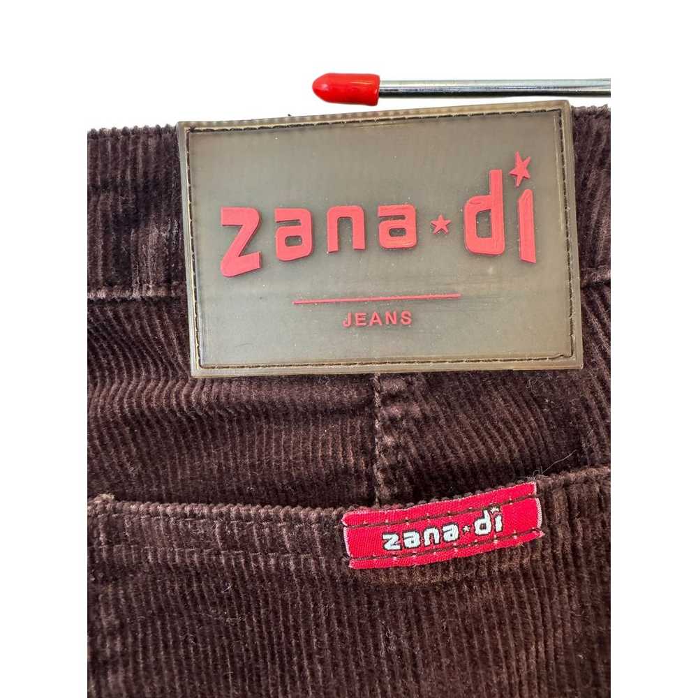 Vintage Y2K Zana Di Corduroy Flare Pants - Brown … - image 11