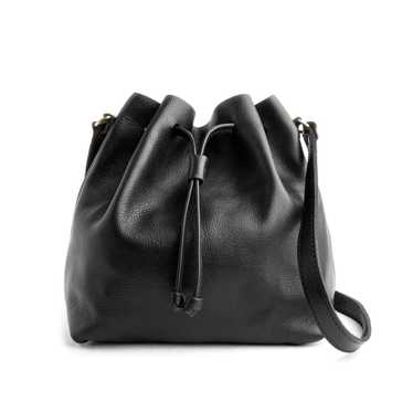 Portland Leather Bucket Bag