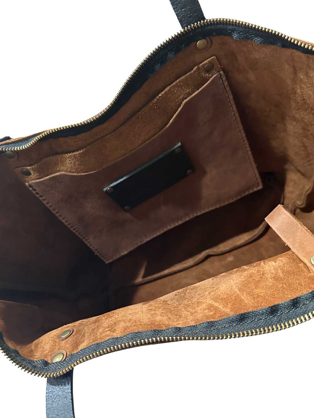 Portland Leather 'Almost Perfect' Leather Tote Bag - image 5