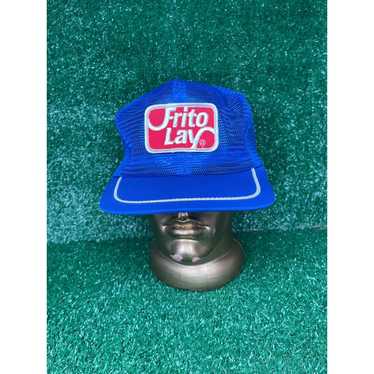 Vintage FRITO LAY 70's 80's All Mesh Trucker Hat … - image 1