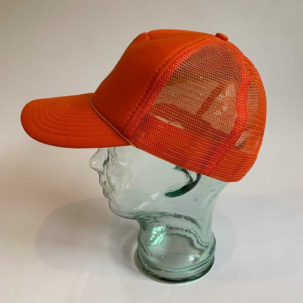Nissin Allis Chalmers Vintage Orange Trucker Hat … - image 5