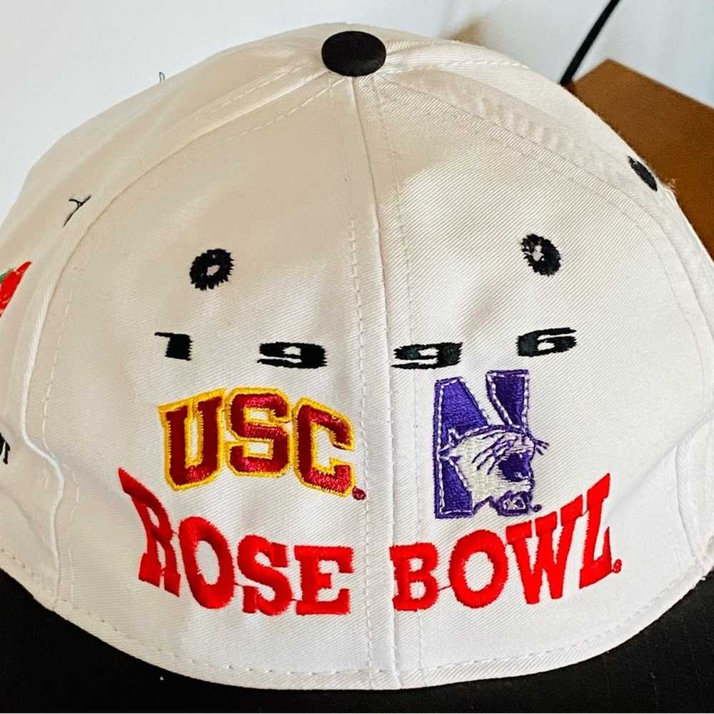 USC Northwestern 1996 Rose Bowl Logo 7 Vintage Sn… - image 6