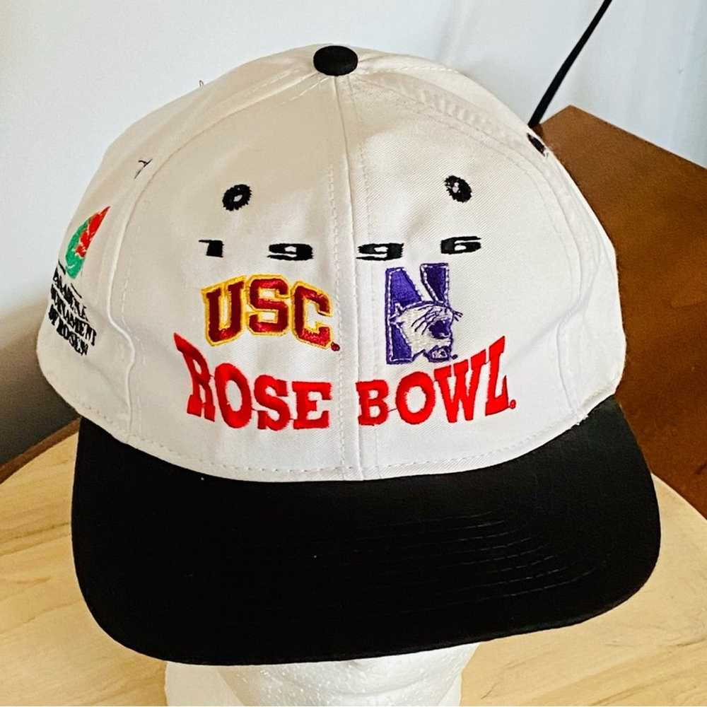 USC Northwestern 1996 Rose Bowl Logo 7 Vintage Sn… - image 8