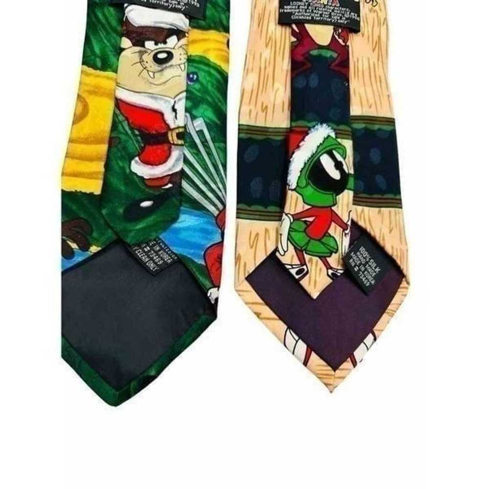 Looney Toons Christmas Ties (set of 2) - image 4