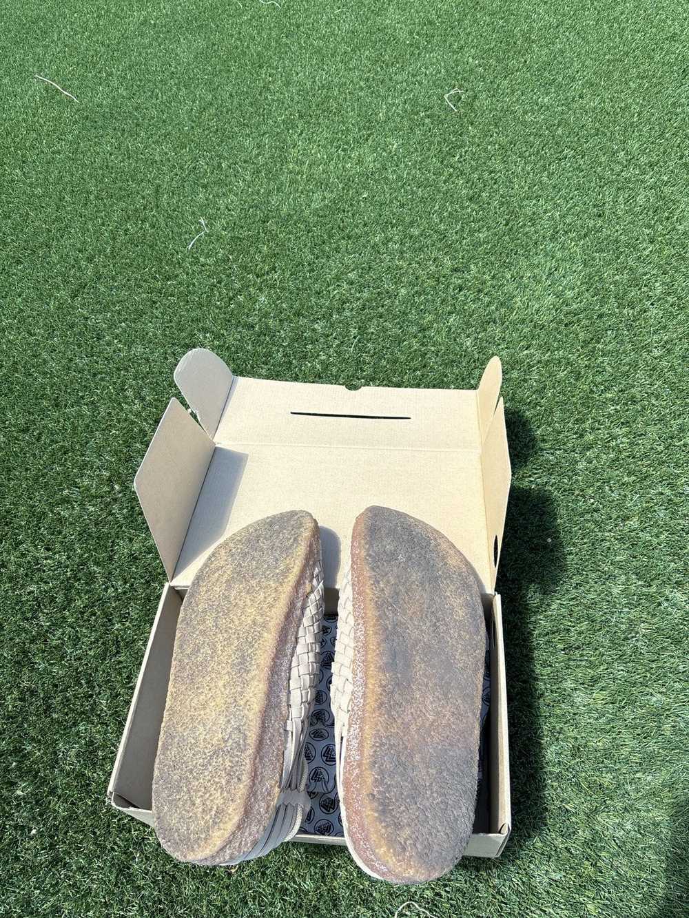 Malibu Sandals Suede/ Vegan Leather Crepe Gum Mal… - image 4